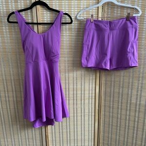 HALARA NWOT Size L Flare 2-Piece Pocket Dance Active Dress